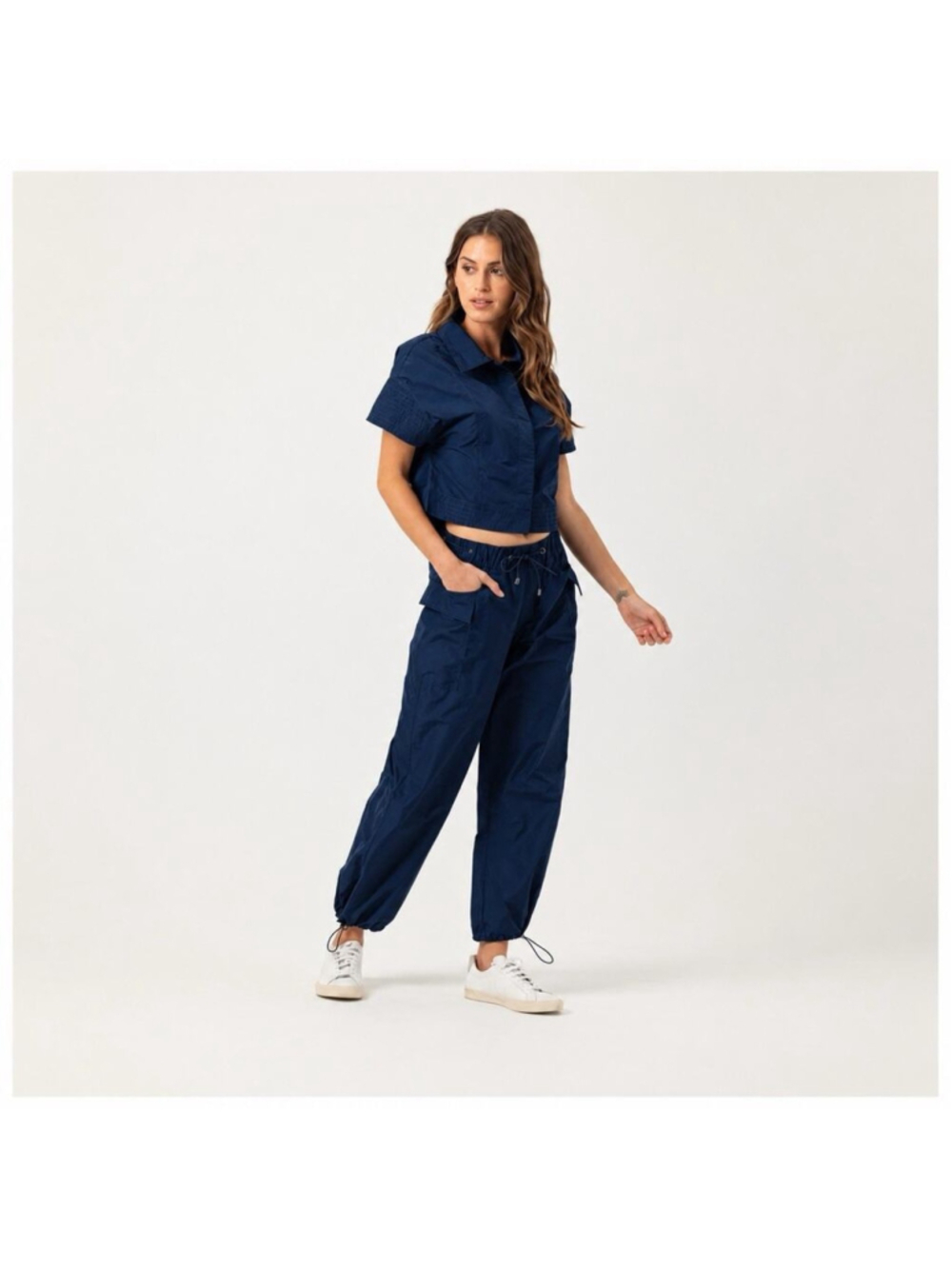 Sundays By Wearesundays Anthropologie Relaxed Active Navy Jogger Set S